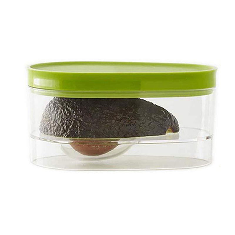 Food Storage Bag - アボカド食品保存ボックス省スペースプラスチックフルーツコンテナ家庭用ツールキッチンクリスパー野菜オーガナイザーバッグ
