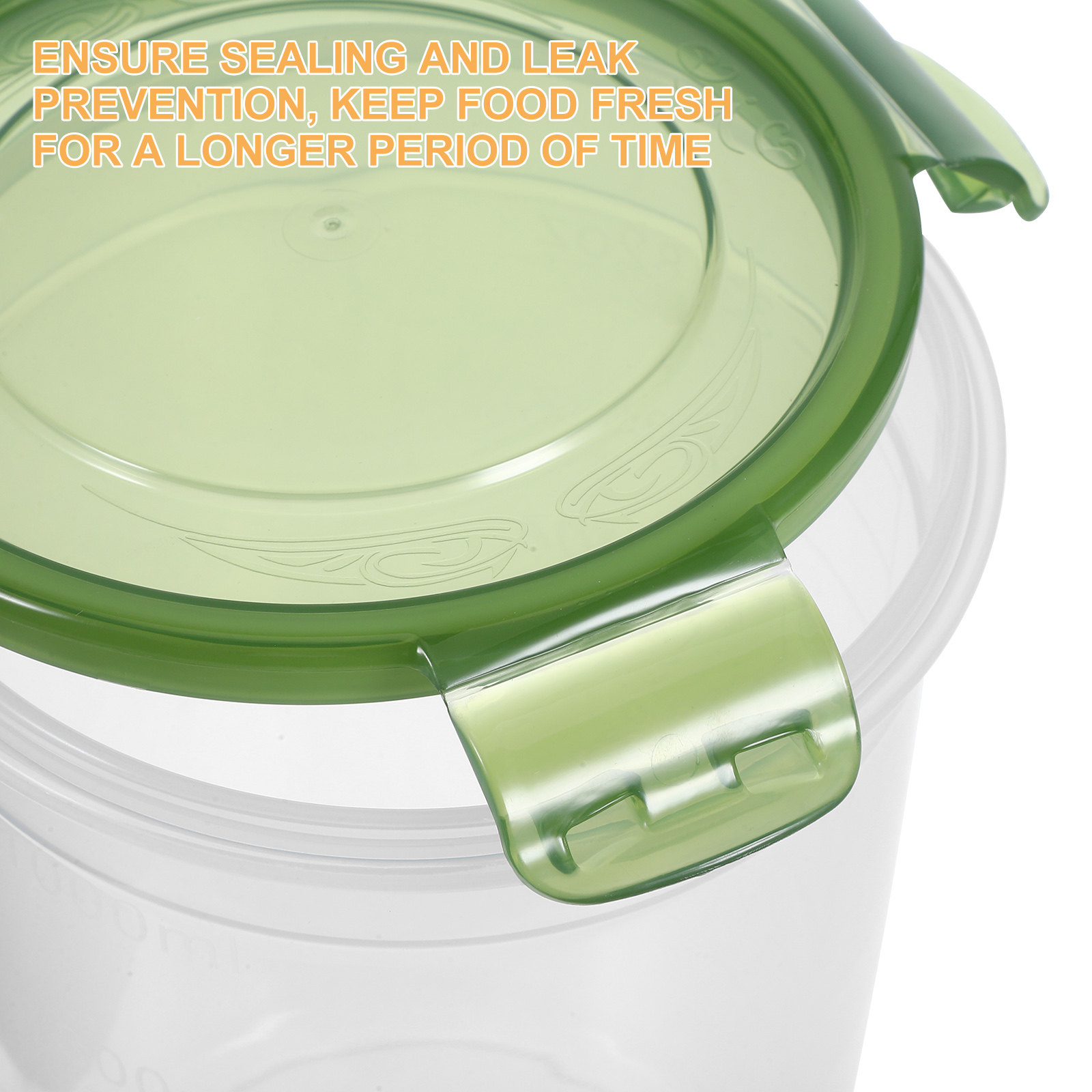 密閉式の食品保存容器2個セット。PP製プラスチック製で、コー - Food Storage Containers のレビューと価格