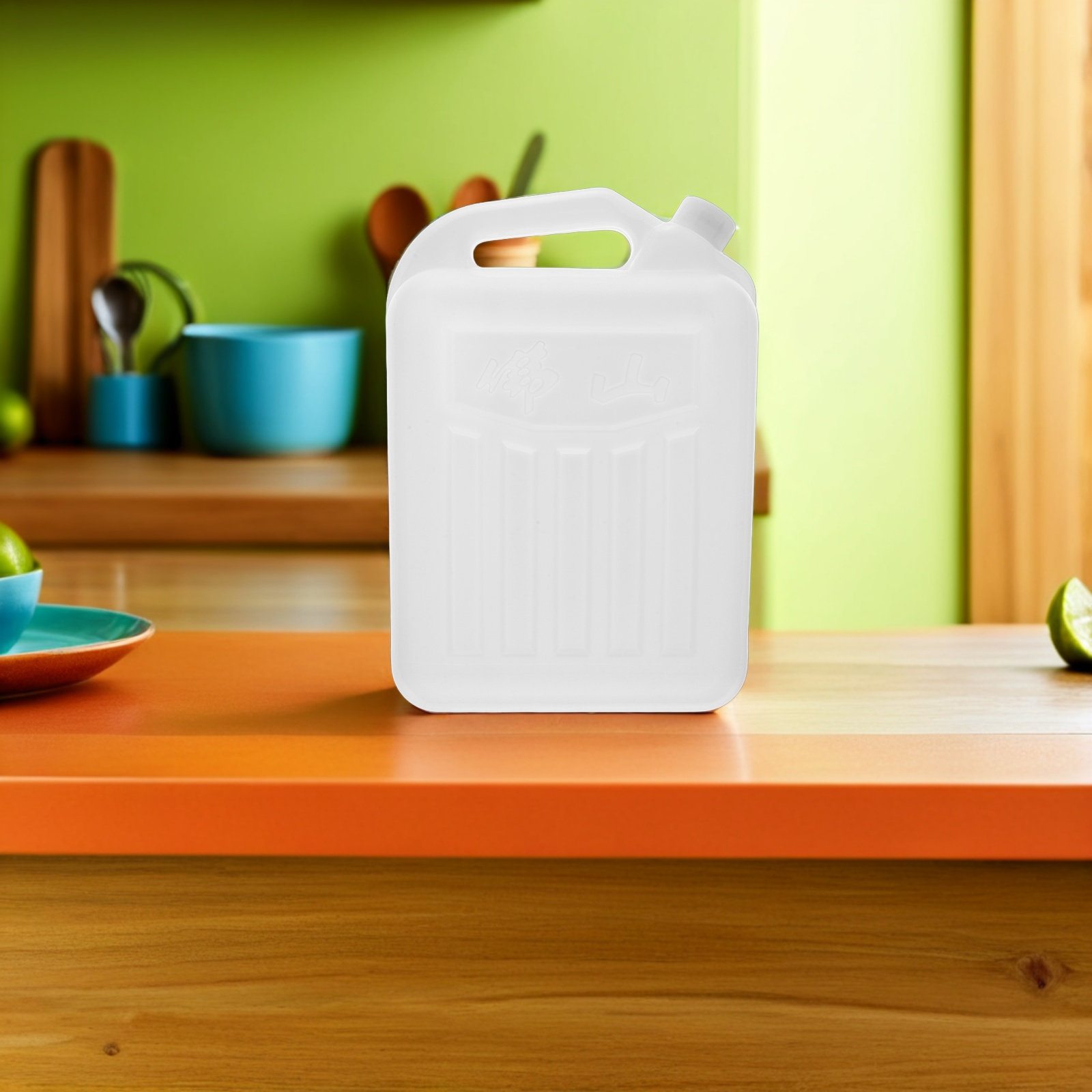 大容量プラスチック製容器、食品グレード、5L、広口、漏れ防止 - Food Storage Containers のレビューと価格
