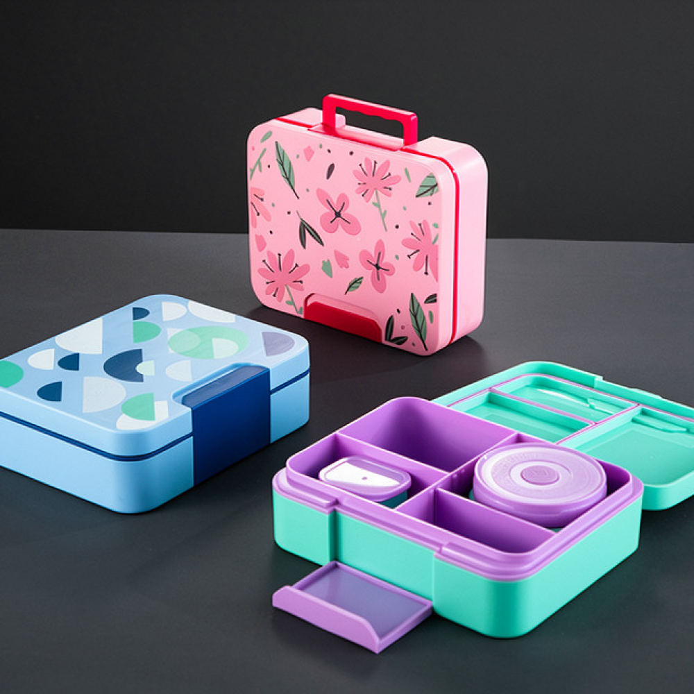 Qijiaのステンレス製弁当箱に使える、電子レンジ対応のラン - Food Storage With Dividers のレビューと価格