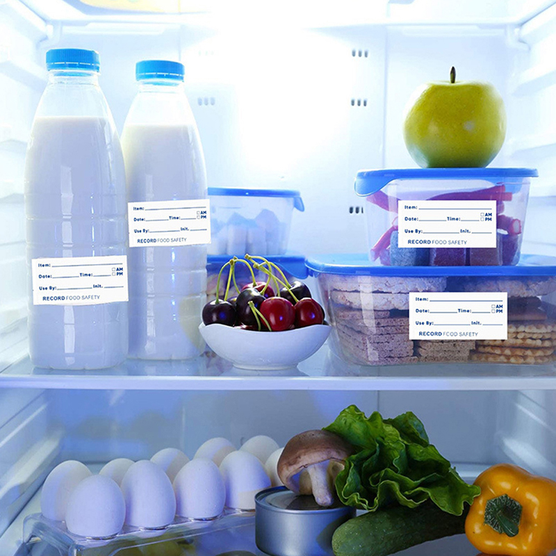 500枚入り／ロール　キッチン用ステッカー　自己接着式　剥が - Food Storage Labels のレビューと価格